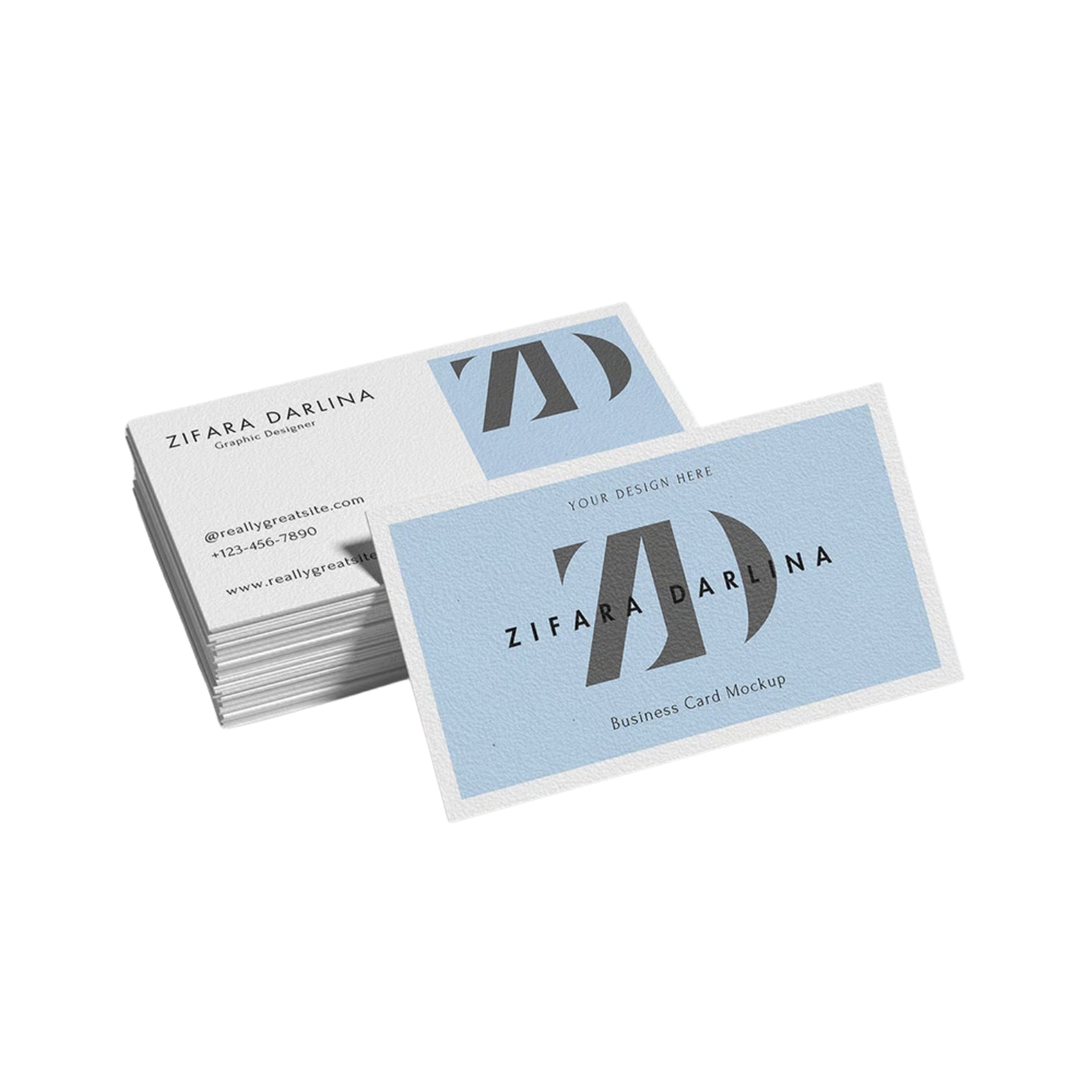 Foil Accent Business Card