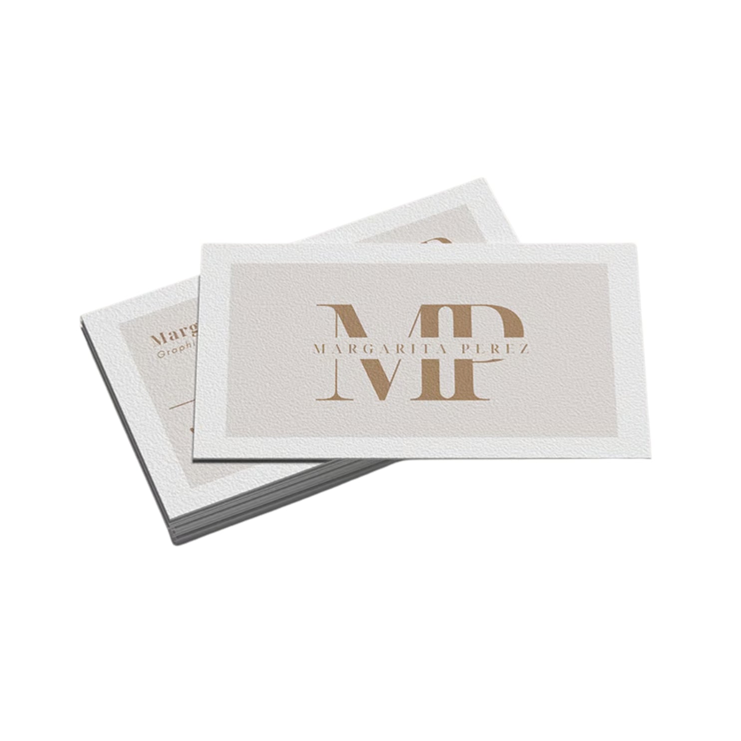 Embossed Business Card