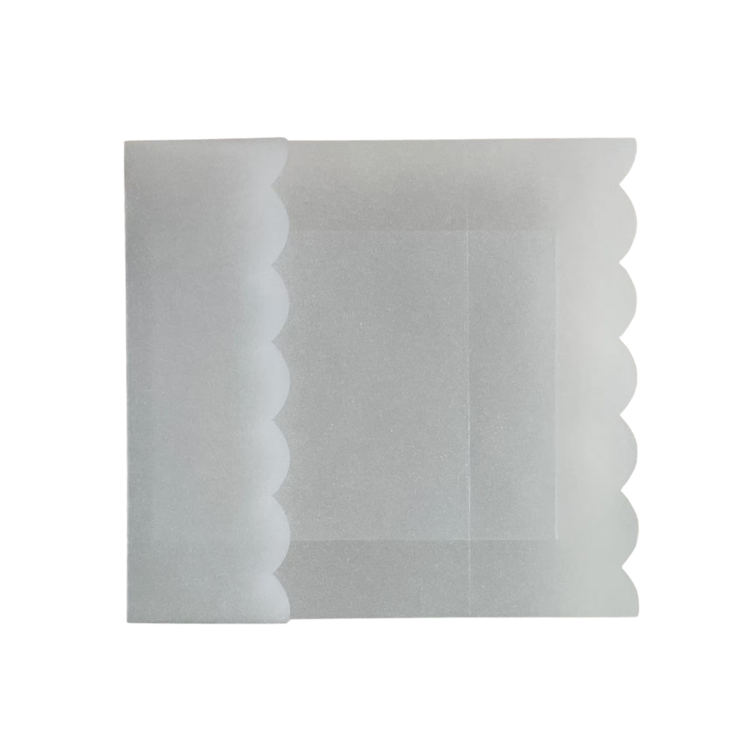 Acrylic Wedding card