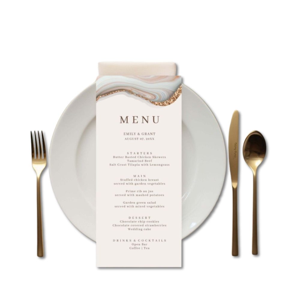 Menu Cards