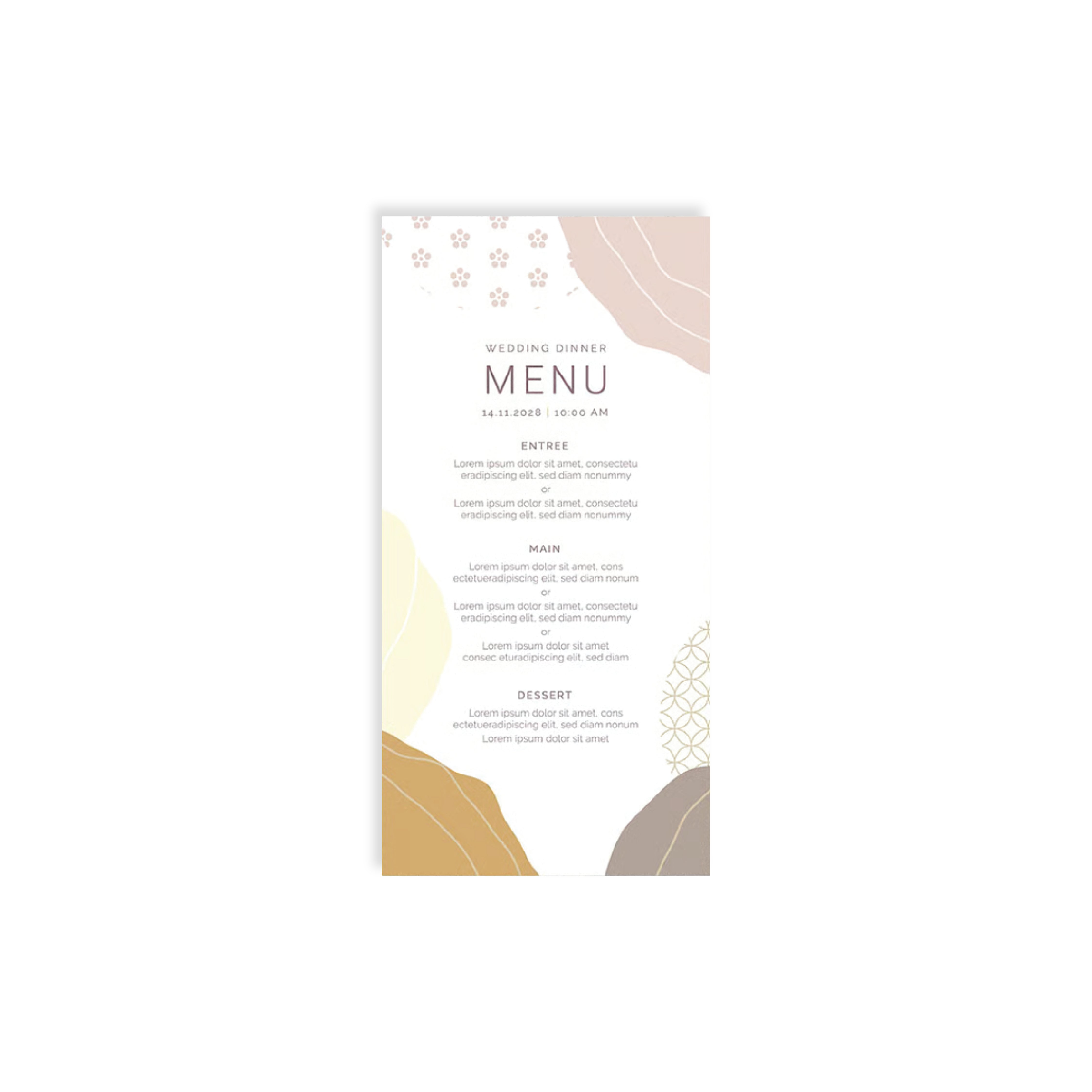 Menu Card